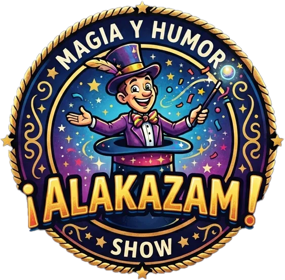 Insignia oficial ¡ ALAKAZAM ! — Magia y Humor Show